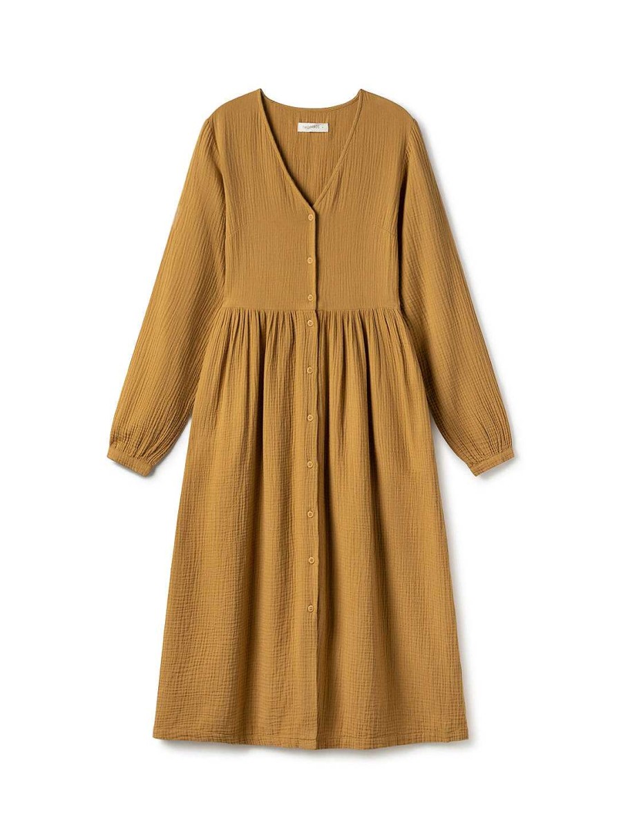 TWOTHIRDS Tafahi — Mustard | Dresses