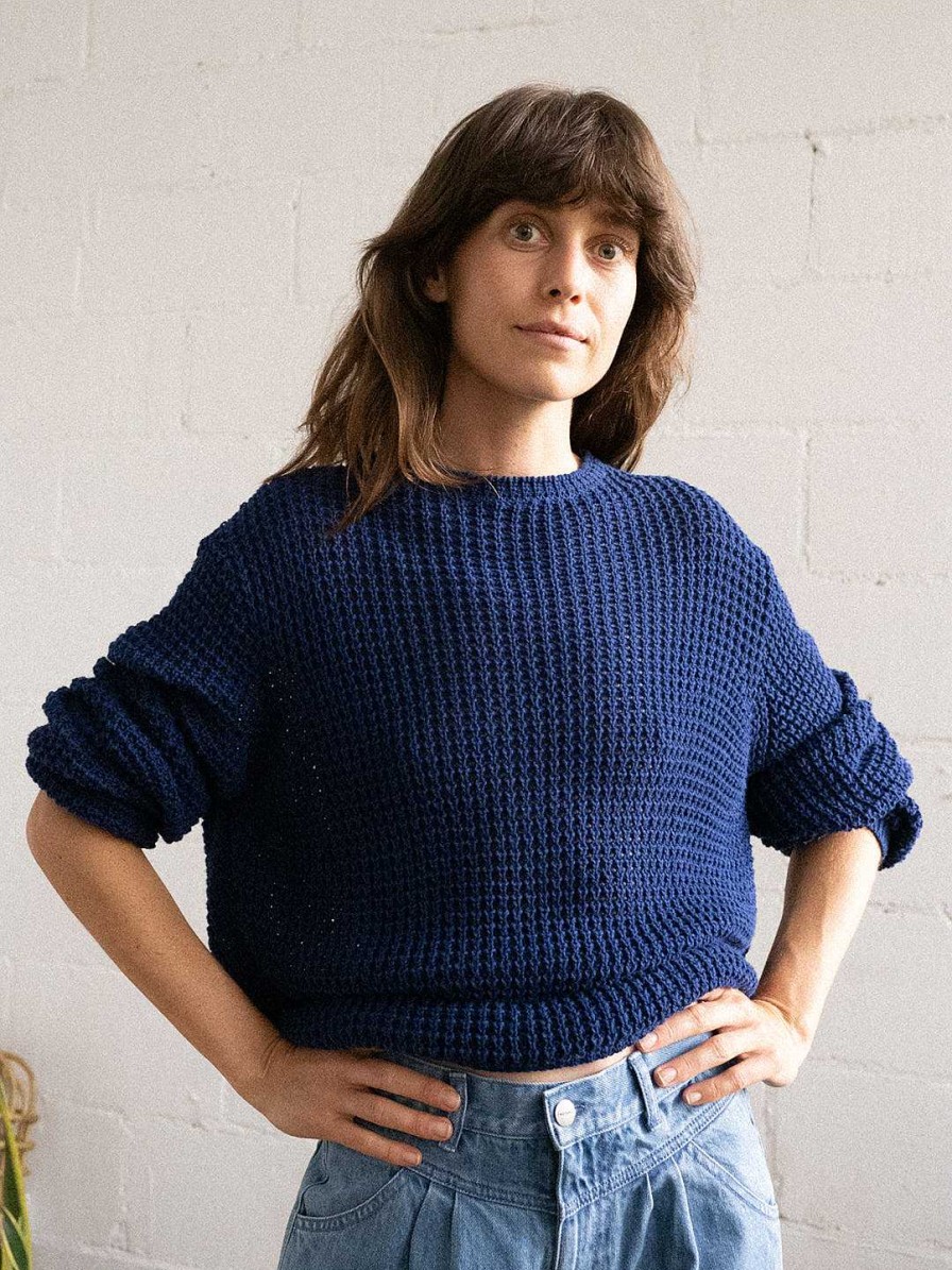 TWOTHIRDS Teresa — Cobalt Blue | Knits