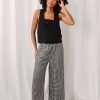 TWOTHIRDS Marianne — Vichy Black And White | Pants