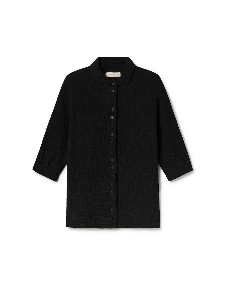 TWOTHIRDS Guguan — Black | Shirts