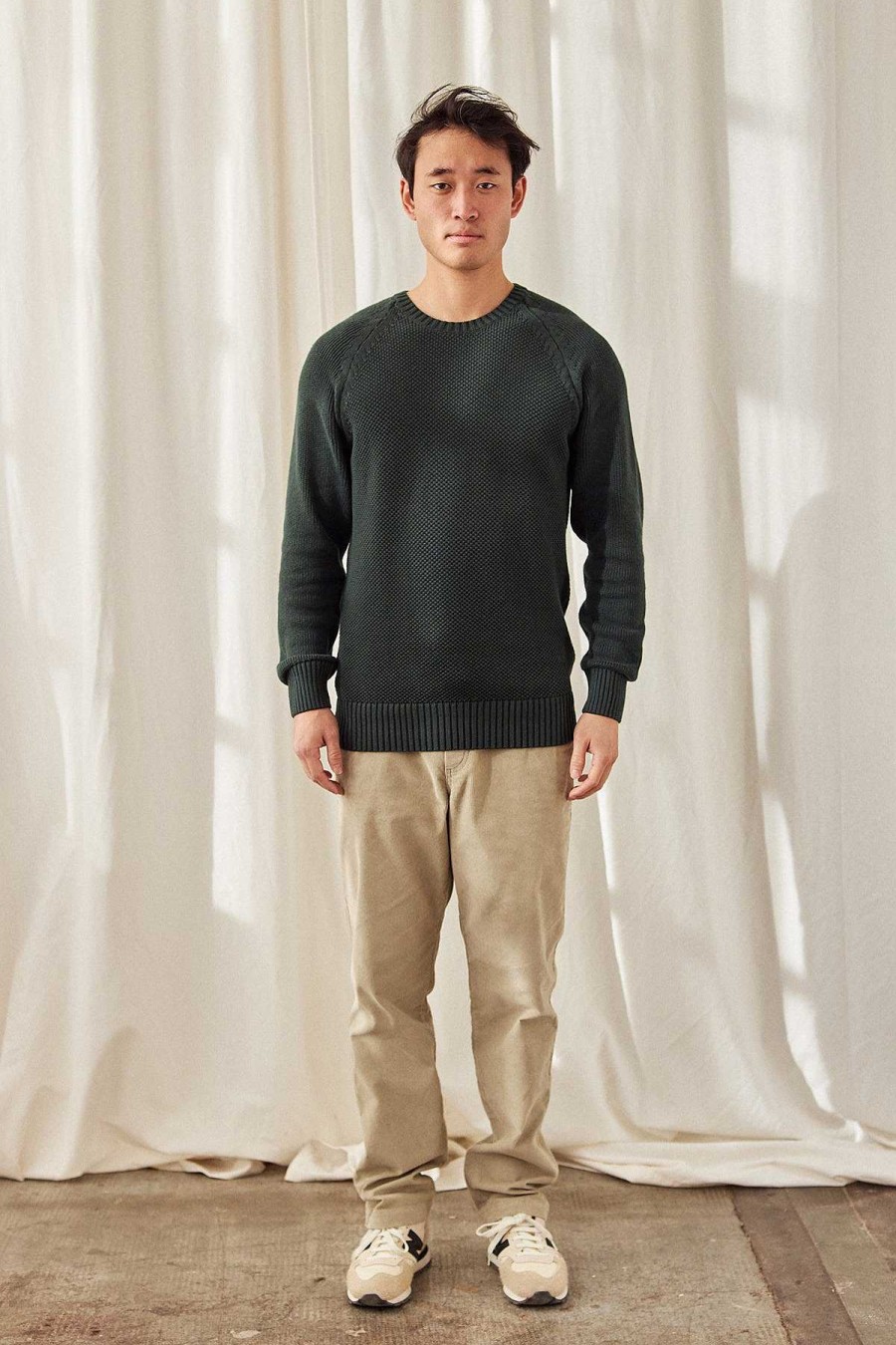 TWOTHIRDS Tortuga — Dark Green | Knits