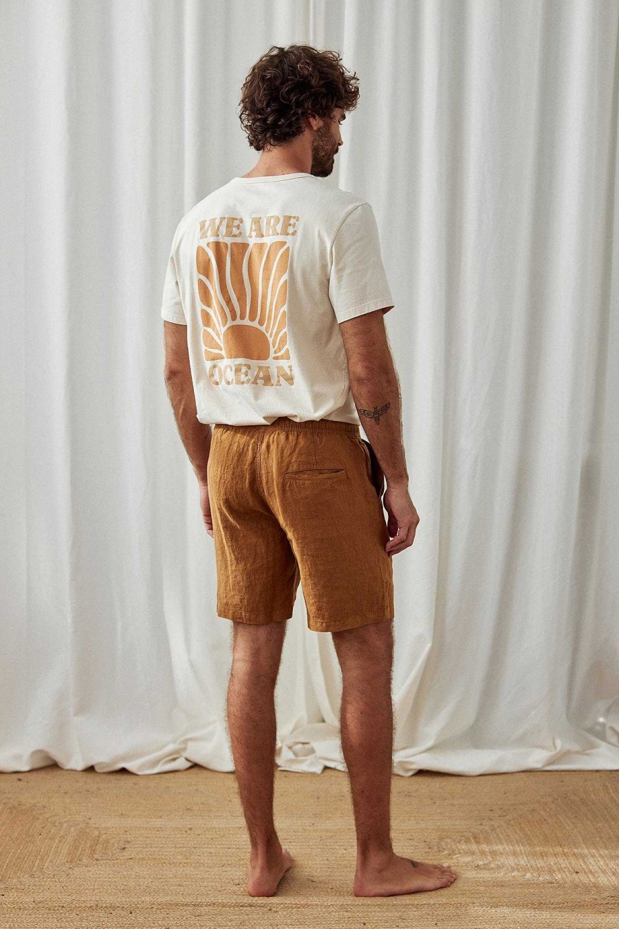 TWOTHIRDS Bylot — Golden Brown | Shorts