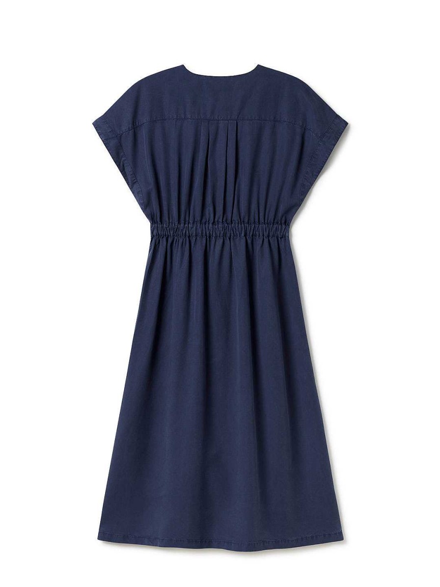 TWOTHIRDS Folegandros — Ultramarine Blue | Dresses