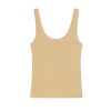 TWOTHIRDS Recycled Rib Tank — Yellow Pastel | Underwear