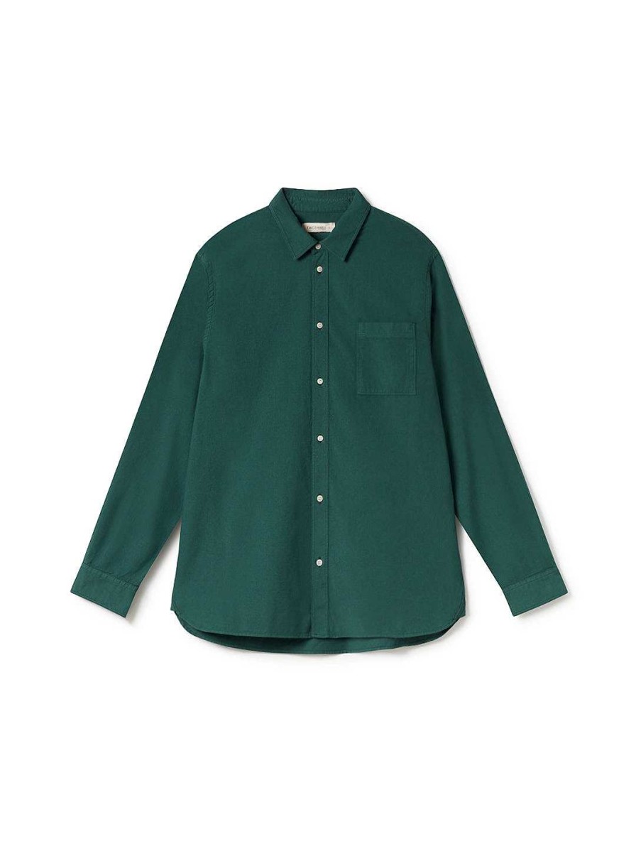 TWOTHIRDS Sedef — Mediterranean Green | Shirts