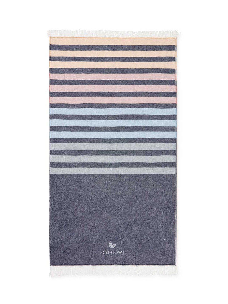 TWOTHIRDS Travel Towel Block Colour — Stripes | Towels