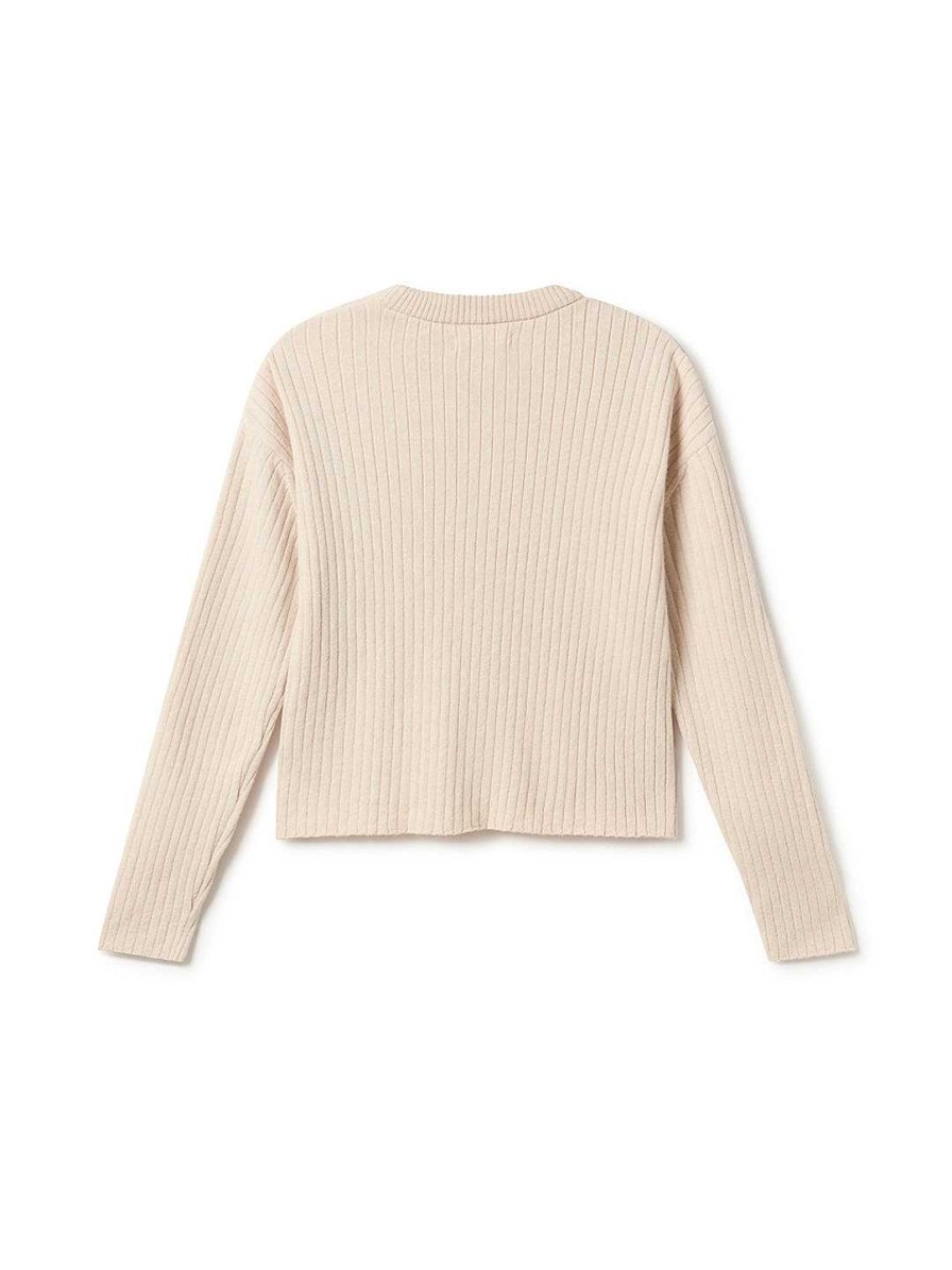 TWOTHIRDS Ambre — Ecru | Knits