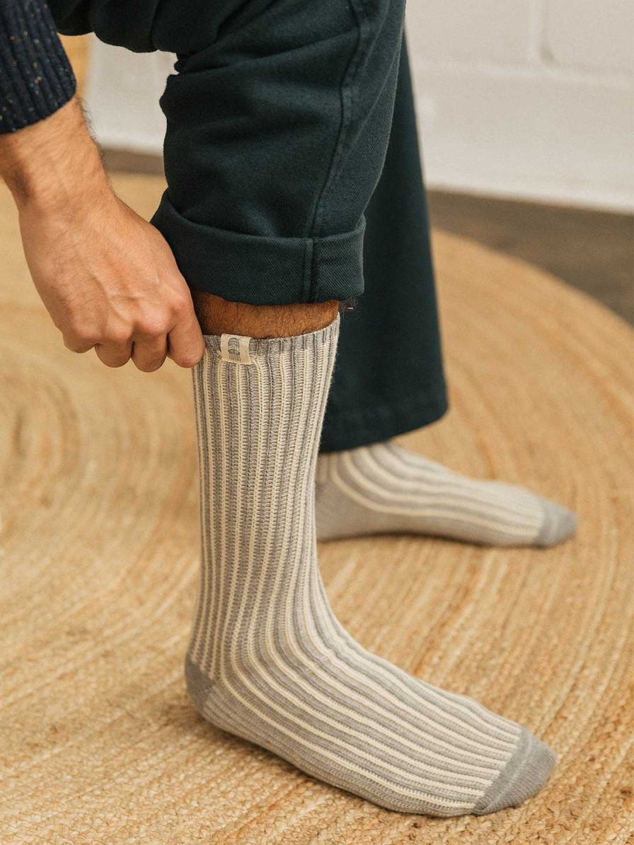 TWOTHIRDS Umisk Men — Grey Melange | Socks