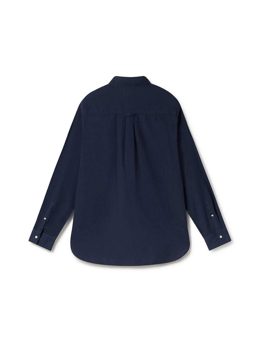 TWOTHIRDS Sedef — Navy Blue | Shirts