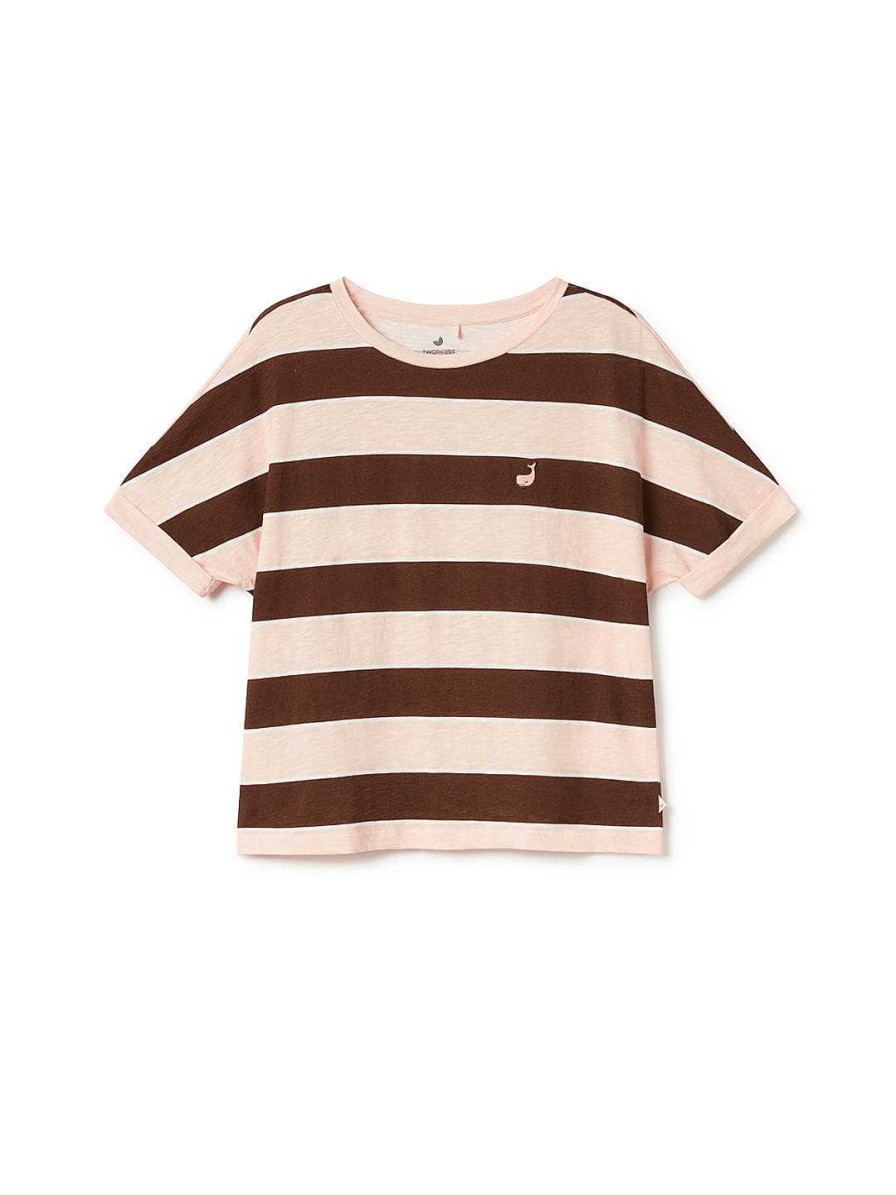 TWOTHIRDS Oxna — Hot Chocolate Stripes | Tops