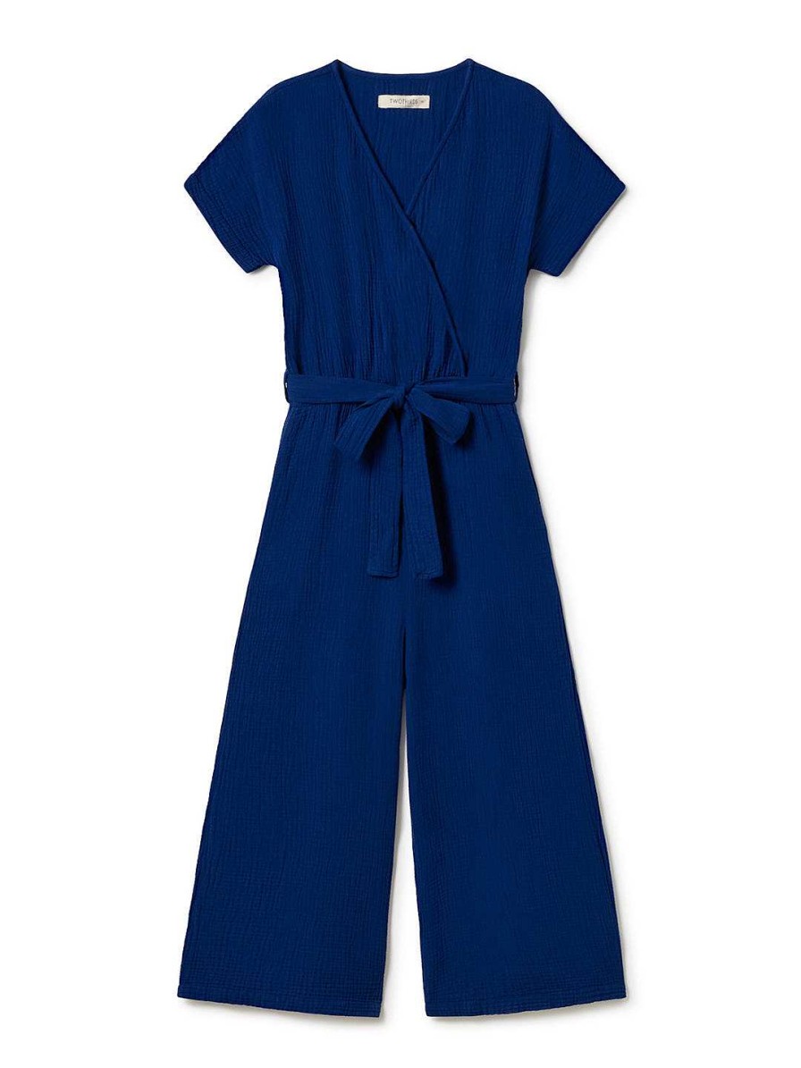 TWOTHIRDS Patos — Cobalt Blue | Jumpsuits