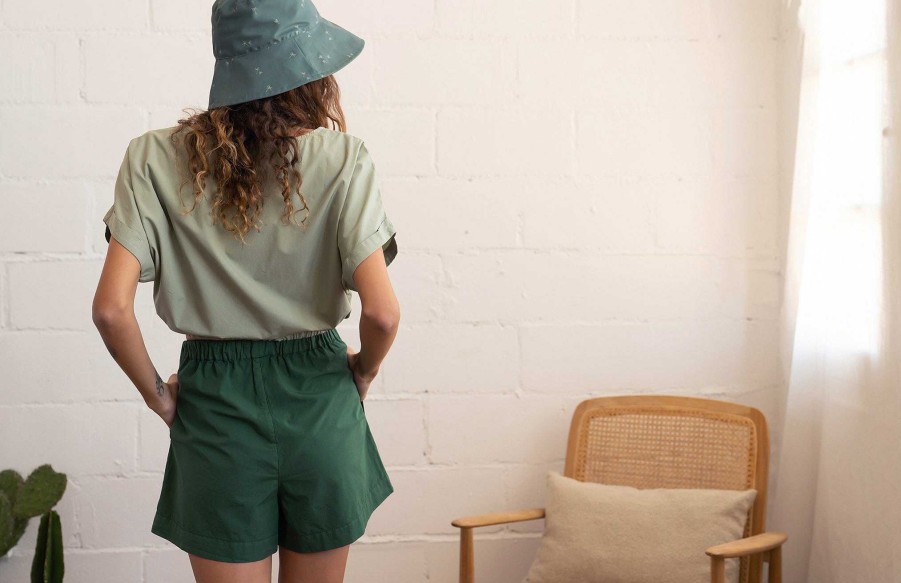 TWOTHIRDS Pari — Desert Sage Green | Shirts