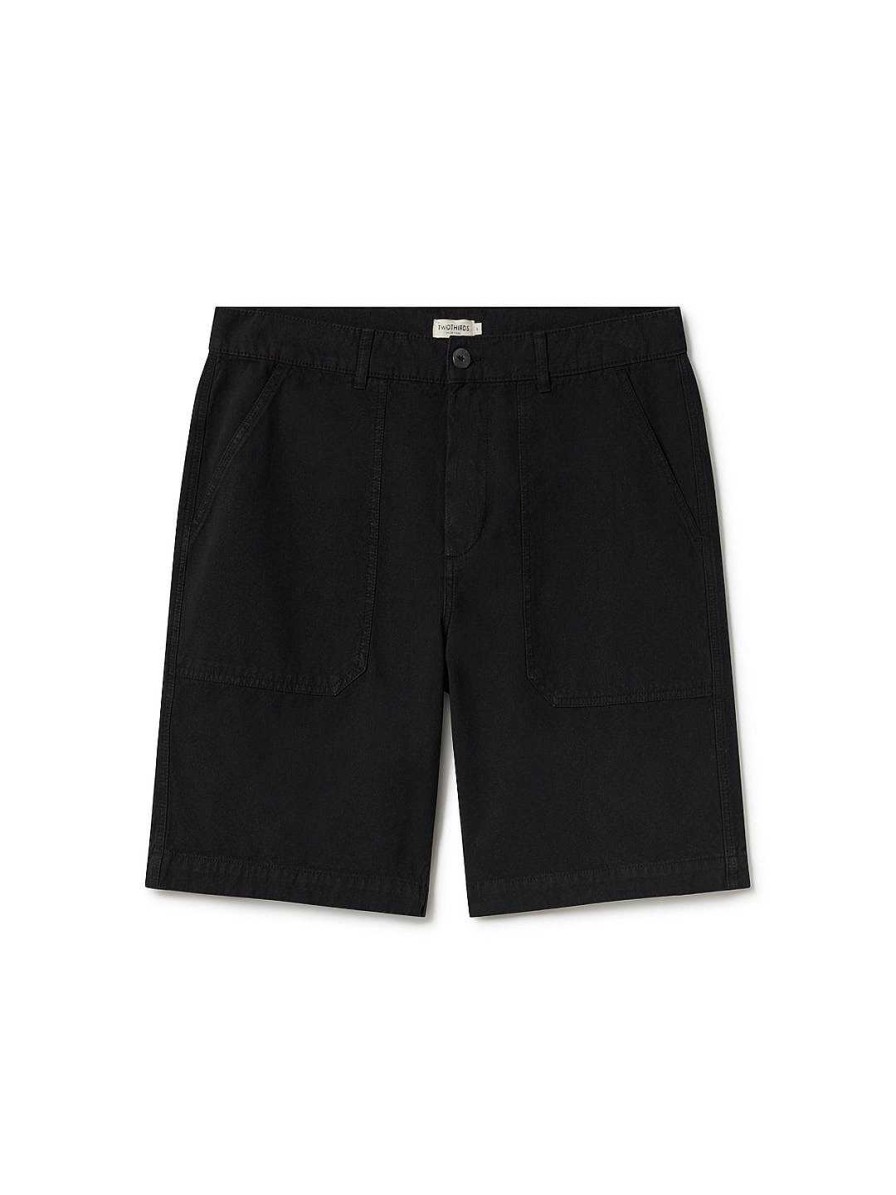 TWOTHIRDS La Raspa — Black | Shorts