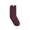 TWOTHIRDS Grindall — Burgundy Neps | Socks