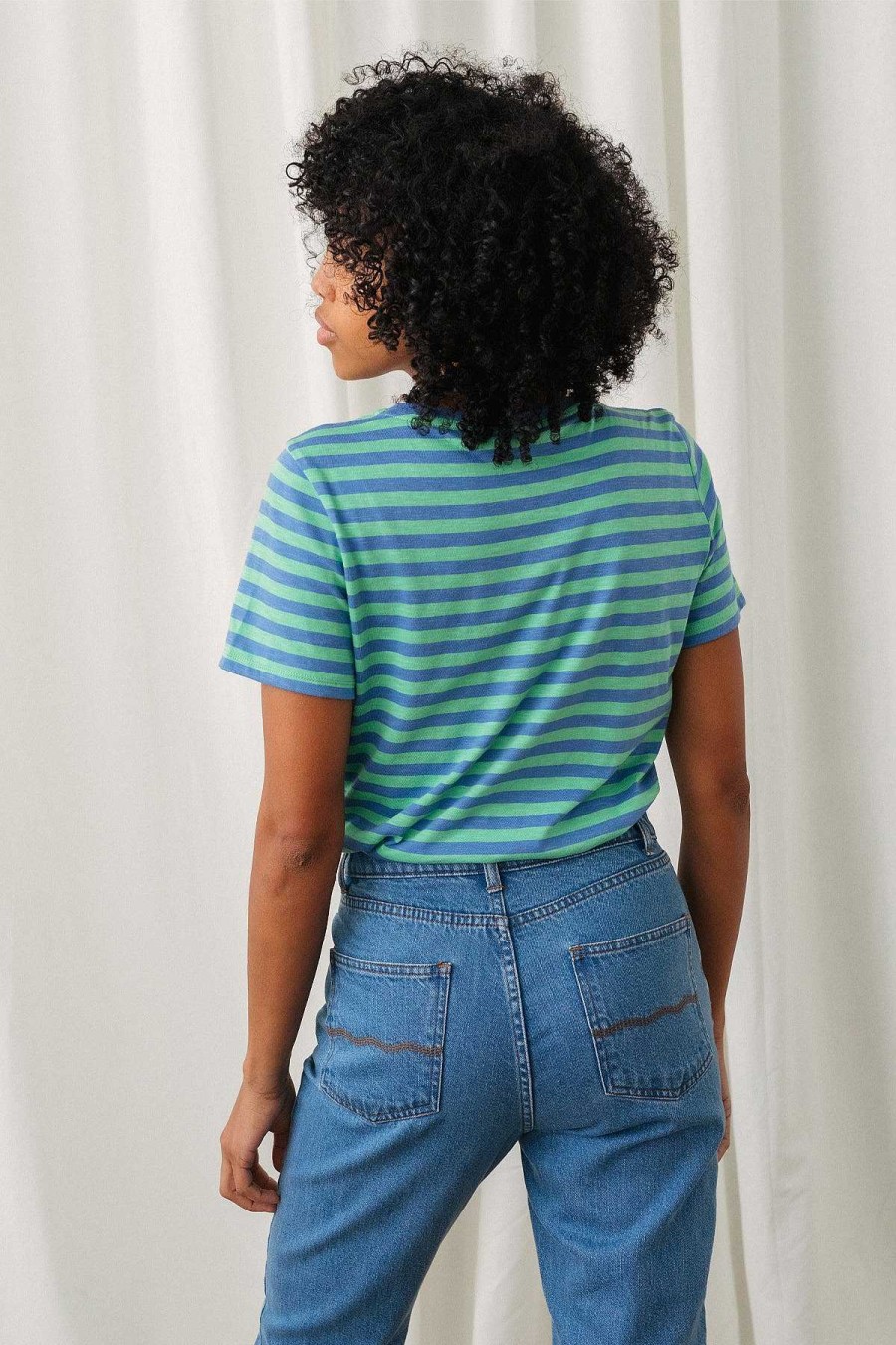 TWOTHIRDS Bablon — Mixed Stripes | Tops