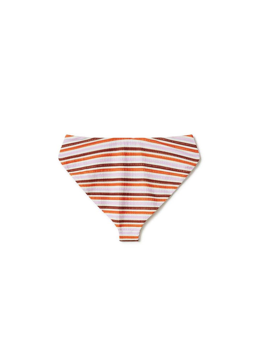 TWOTHIRDS Dorre Bottom — Retro Stripes | Swimwear