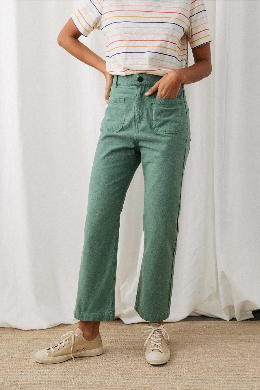 TWOTHIRDS Yunosti — Sage Green | Pants