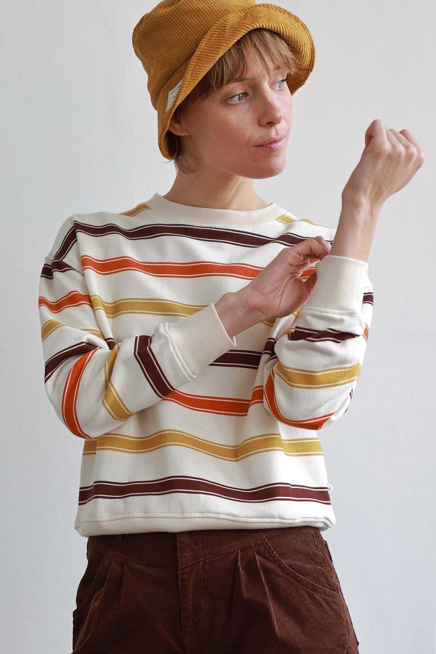 TWOTHIRDS Lavan — Mixed Stripes | Sweatshirts