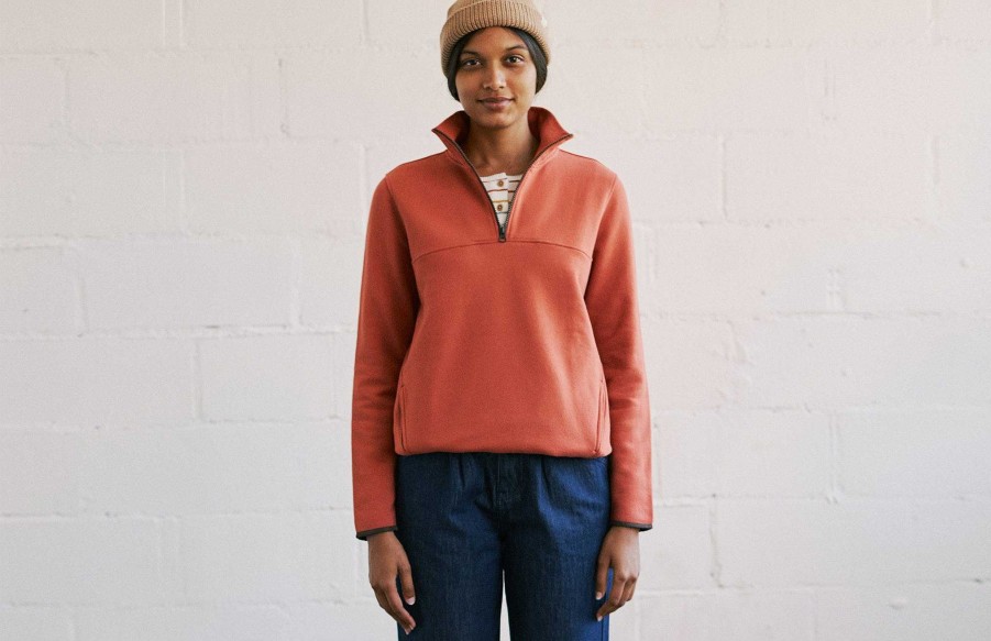 TWOTHIRDS Kirton — Baked Clay | Sweatshirts