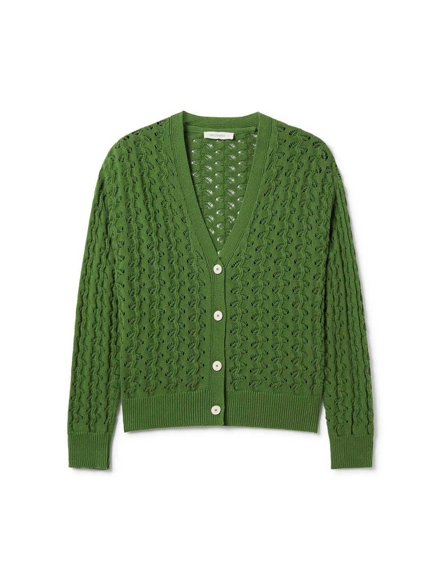 TWOTHIRDS Sully — Grass Green | Knits