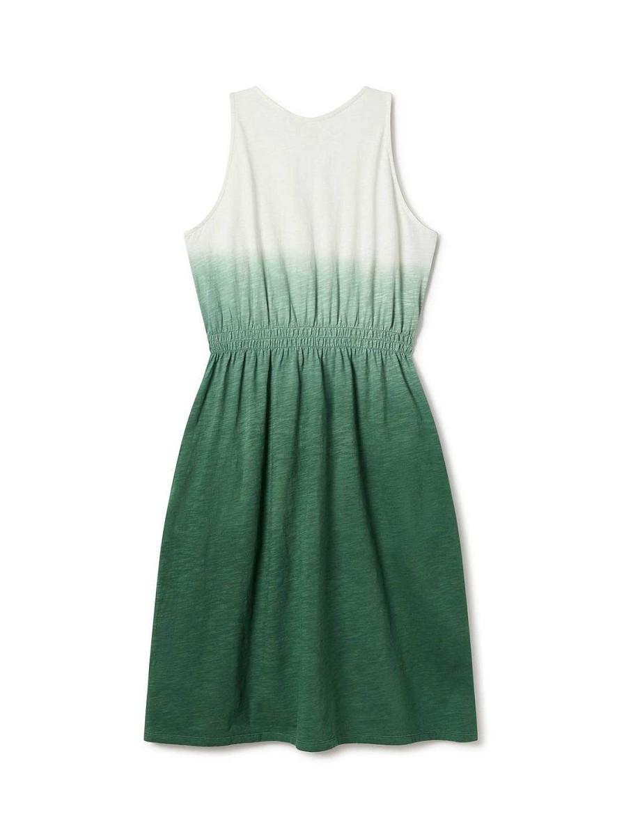 TWOTHIRDS Serifos — Green Dye | Dresses