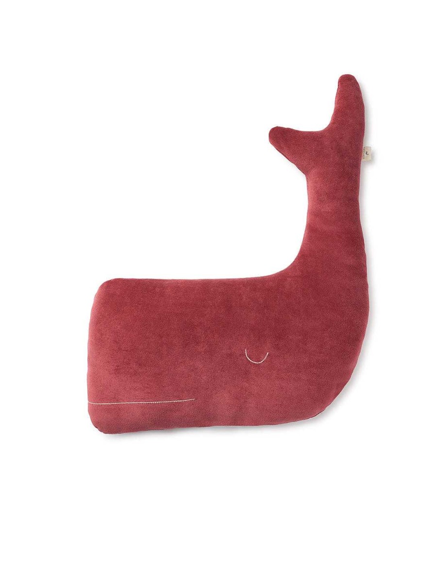 TWOTHIRDS Teddy Whale — Burgundy | Accessories