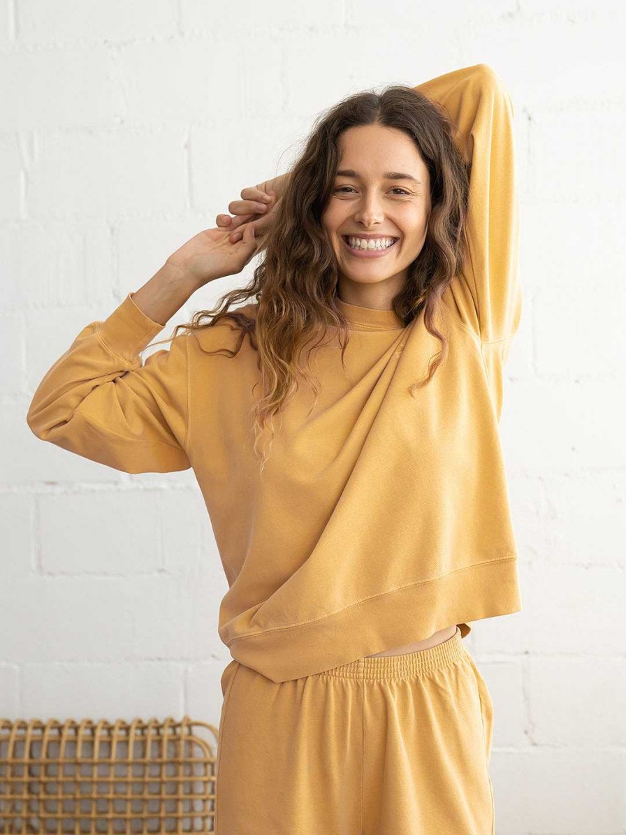 TWOTHIRDS Goli — Yellow | Sweatshirts