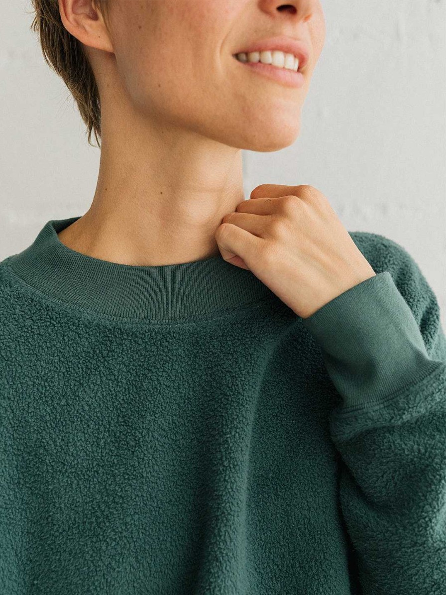 TWOTHIRDS Jurien — Forest Green | Sweatshirts