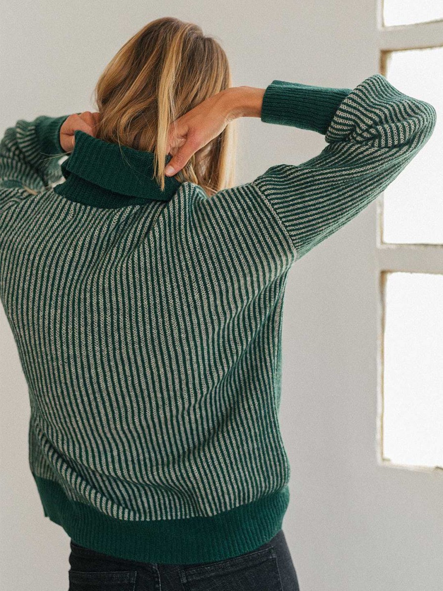 TWOTHIRDS Curupi — Green | Knits