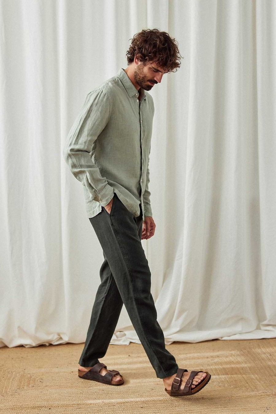 TWOTHIRDS Northbrook — Sage Green | Shirts