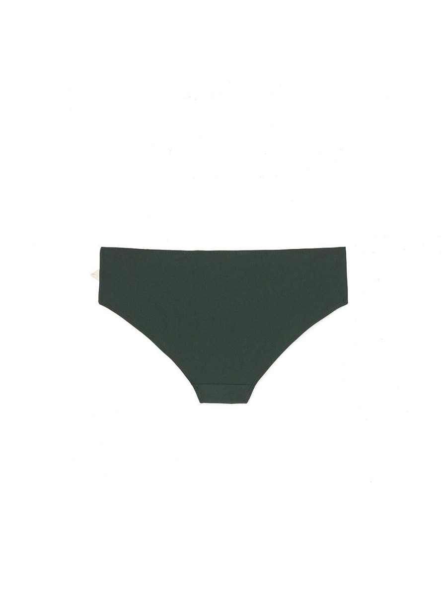 TWOTHIRDS Guam Bottom — Dark Green | Swimwear