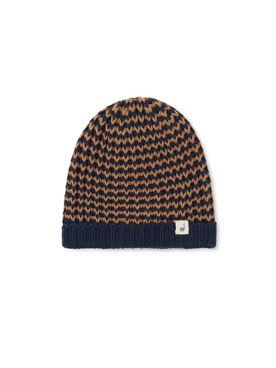 TWOTHIRDS Katiu Beanie — Bicolour Navy | Headwear