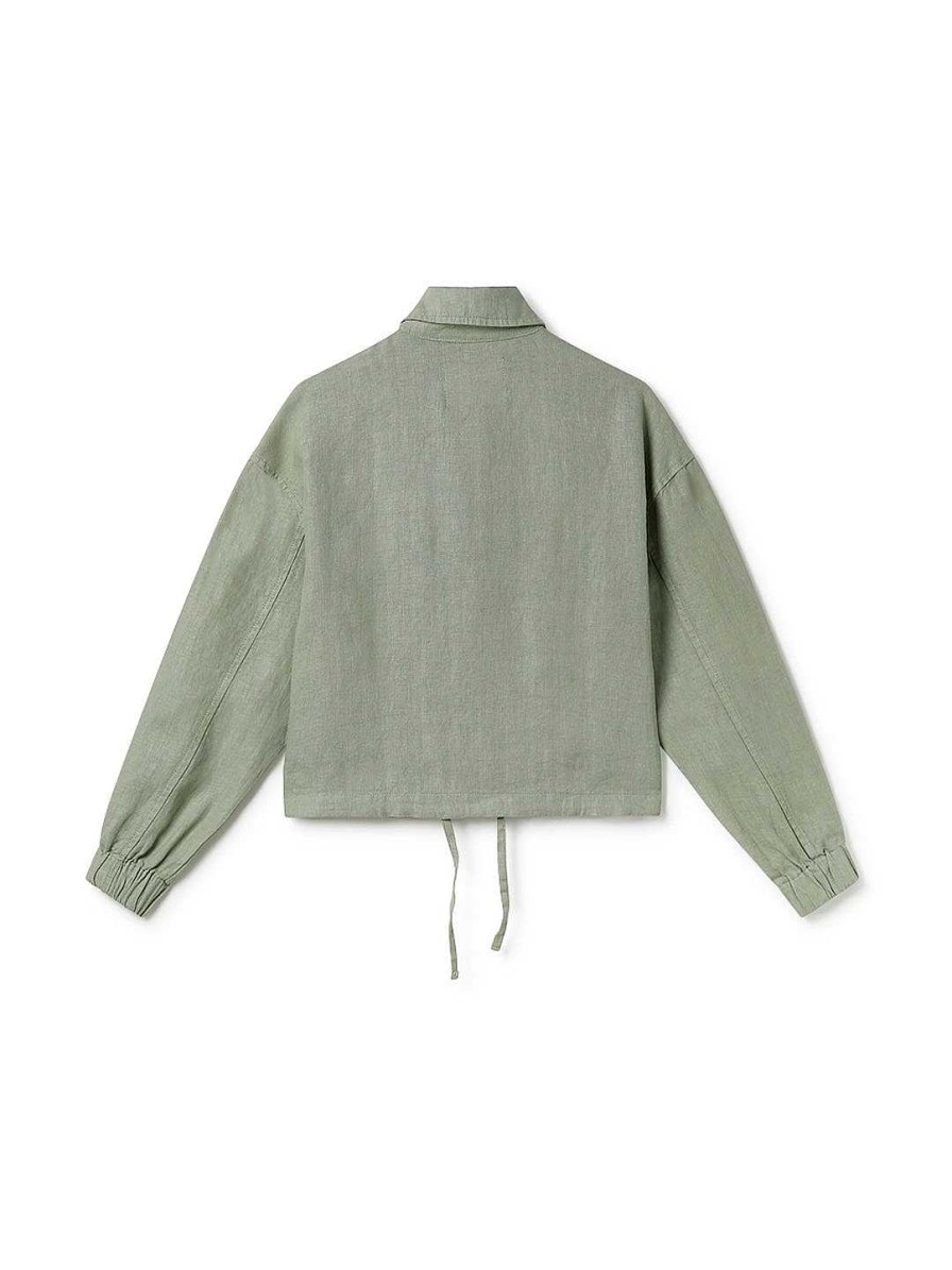 TWOTHIRDS Hiengabat — Desert Sage Green | Jackets