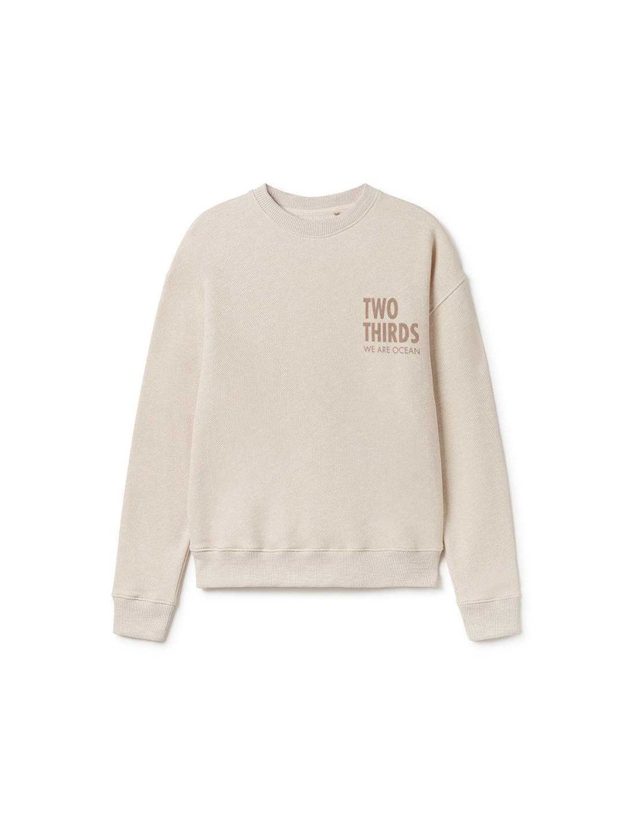 TWOTHIRDS Le Aff — Ecru | Sweatshirts