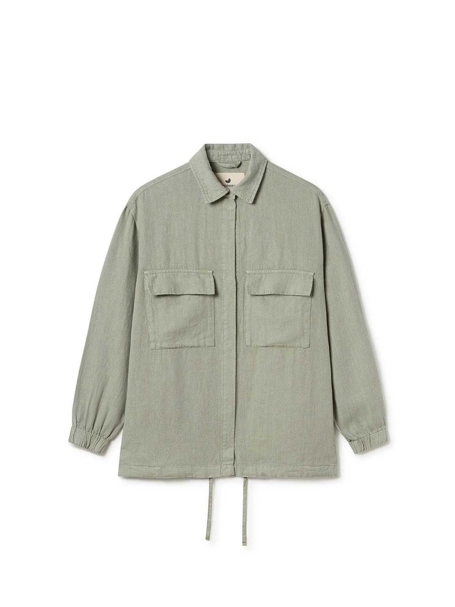 TWOTHIRDS Nacula — Desert Sage Green | Jackets