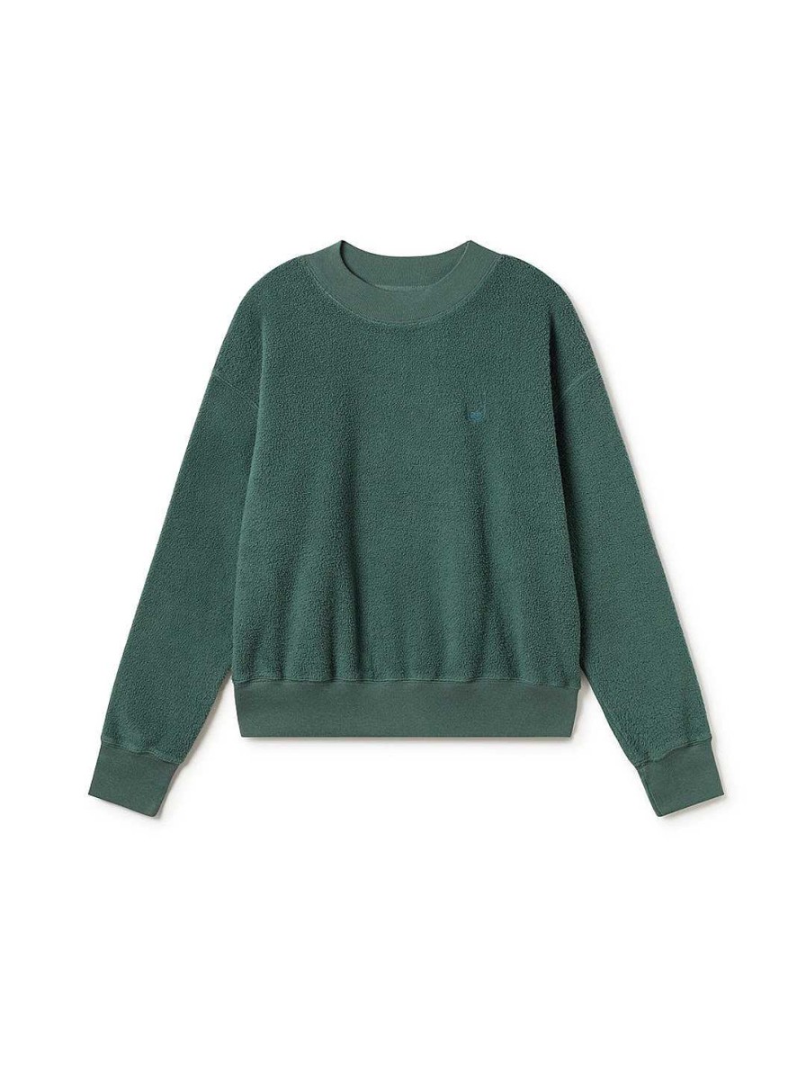 TWOTHIRDS Jurien — Forest Green | Sweatshirts