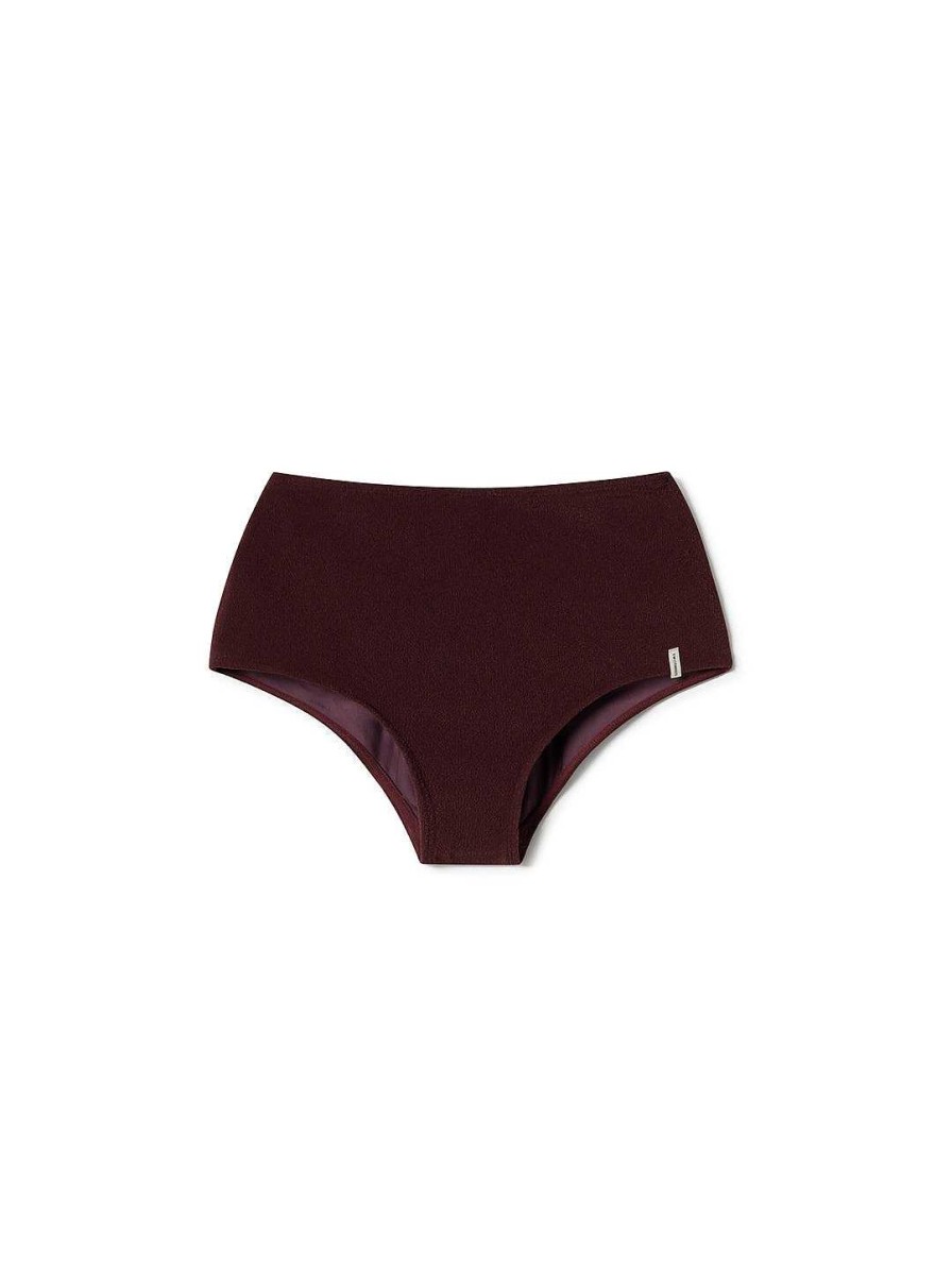 TWOTHIRDS Myall Bottom — Grape | Swimwear