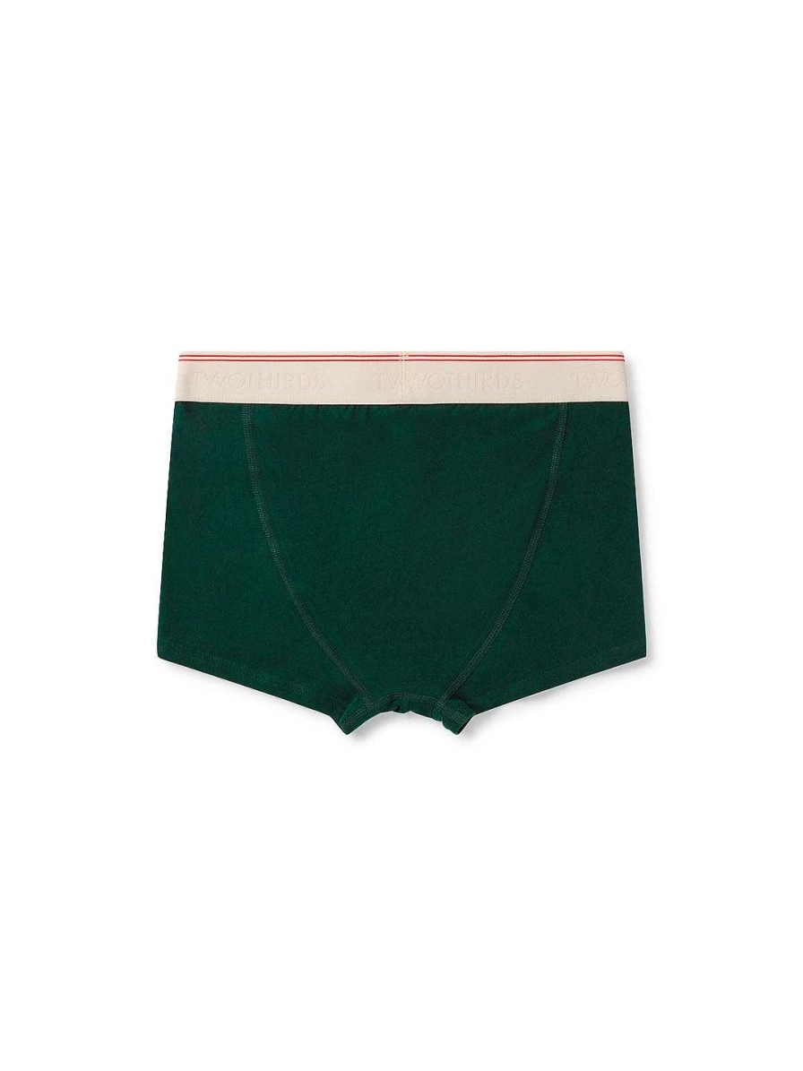 TWOTHIRDS Robbins — Dark Green | Underwear