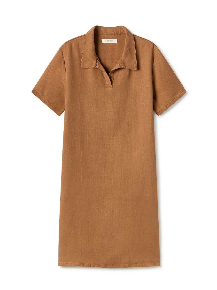 TWOTHIRDS Ginger — Caramel | Dresses