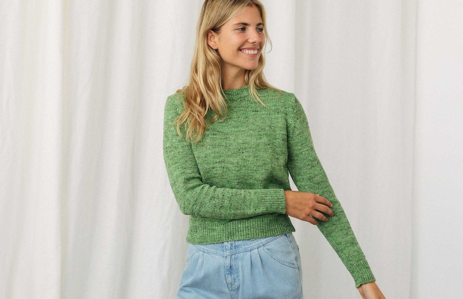 TWOTHIRDS Dochodo — Grass Green | Knits