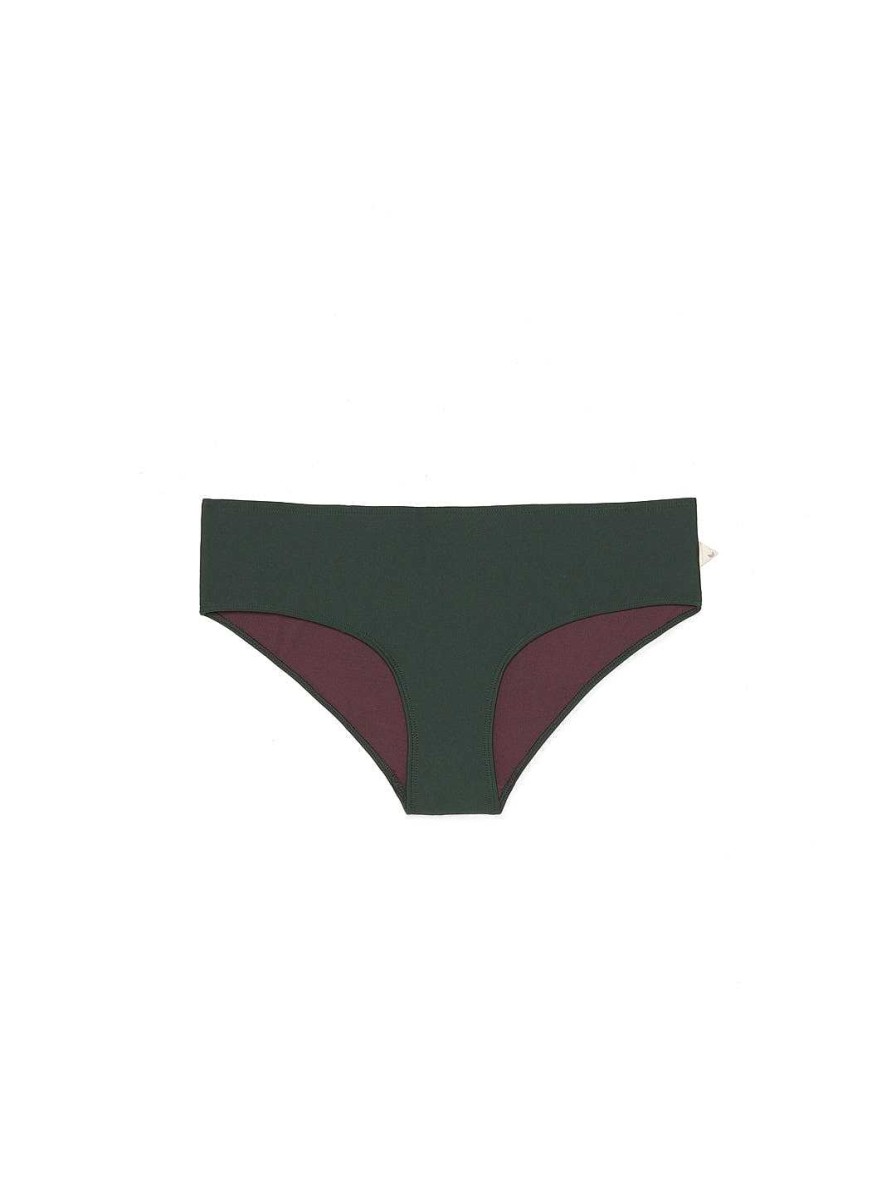 TWOTHIRDS Guam Bottom — Dark Green | Swimwear