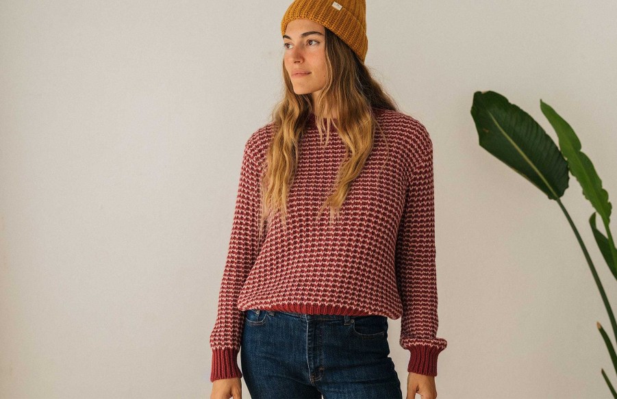 TWOTHIRDS Katiu — Bicolour Pink | Knits