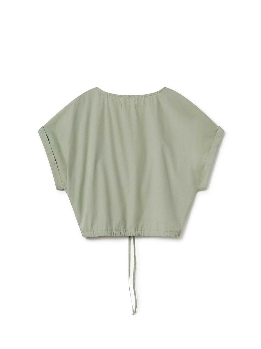 TWOTHIRDS Pari — Desert Sage Green | Shirts