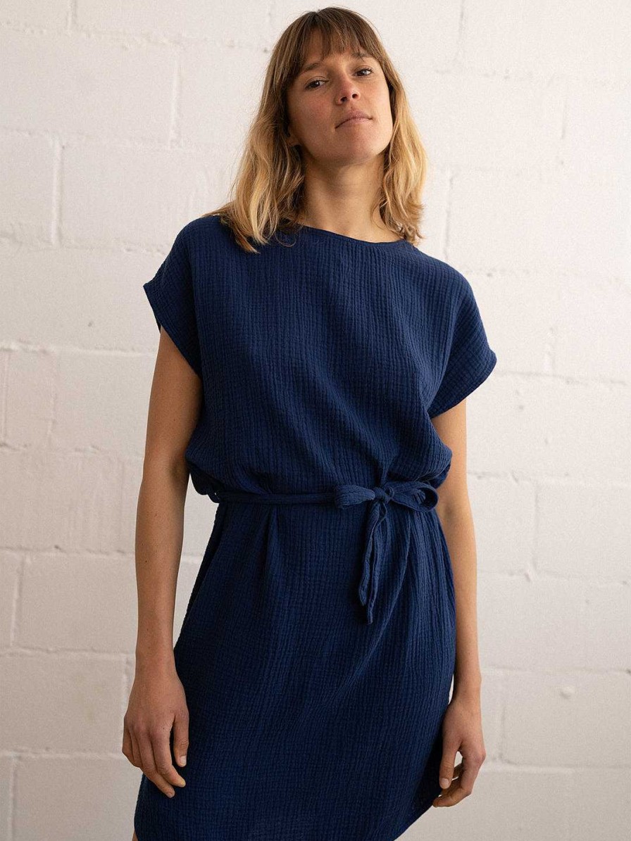 TWOTHIRDS Mwali — Cobalt Blue | Dresses