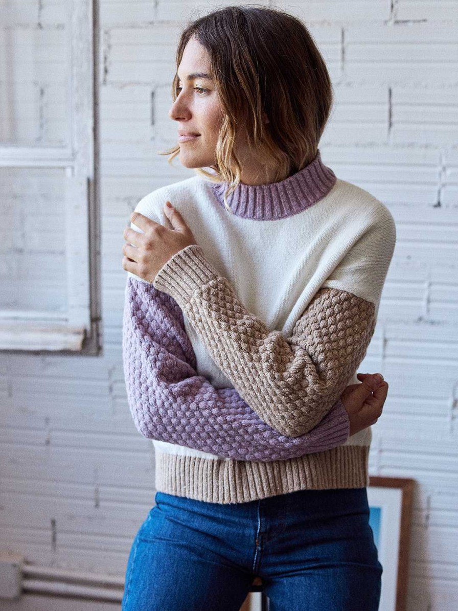 TWOTHIRDS Momotombito — Ecru | Knits