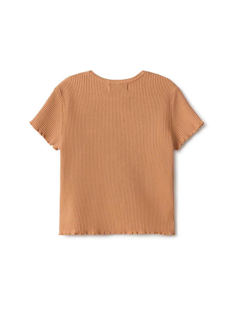 TWOTHIRDS Labruge — Dusty Peach | Tops