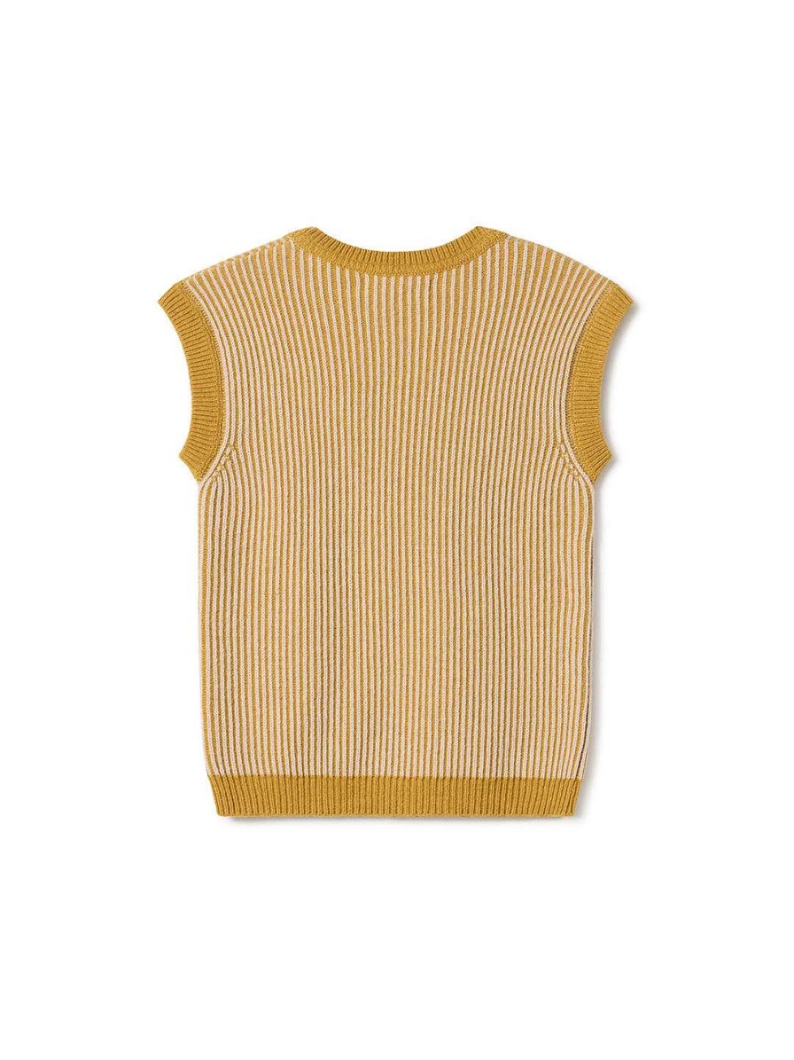 TWOTHIRDS Harbour — Bicolour Mustard | Knits