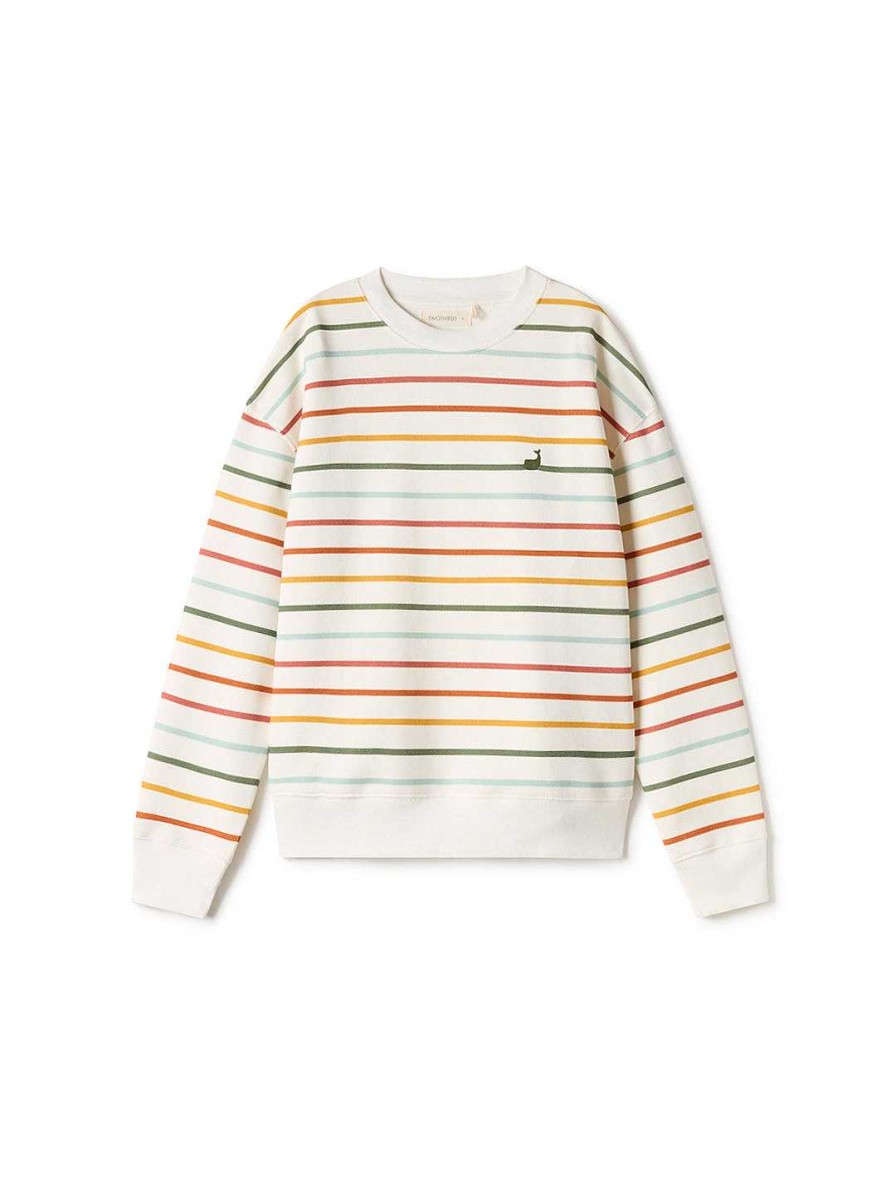 TWOTHIRDS Petalas — Mixed Stripes | Sweatshirts