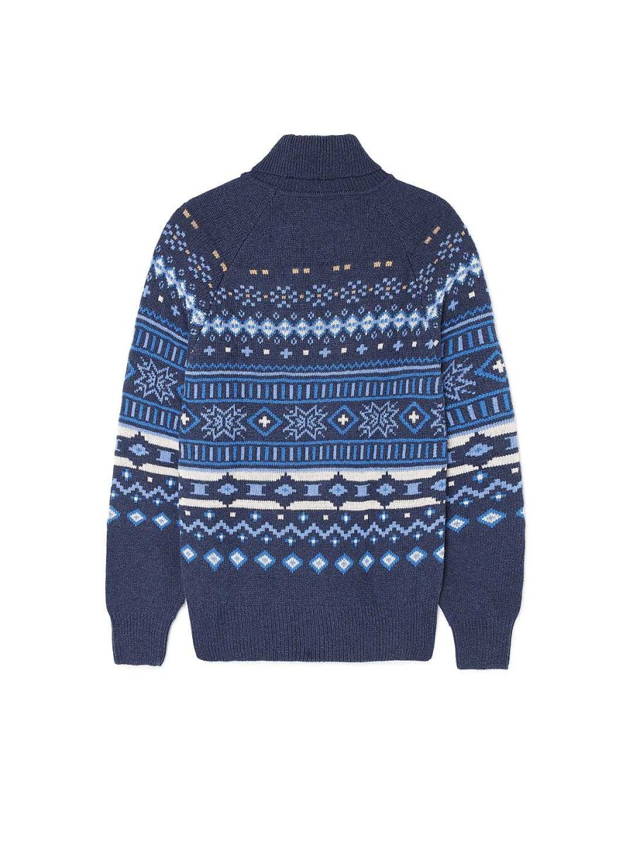 TWOTHIRDS Ndaqui — Navy | Knits