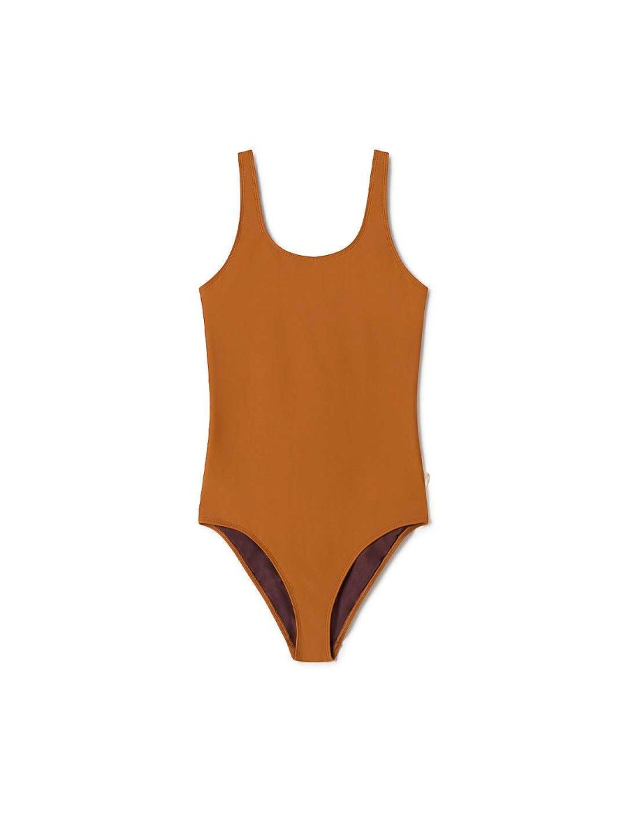 TWOTHIRDS Aipus — Dark Mustard | Swimwear